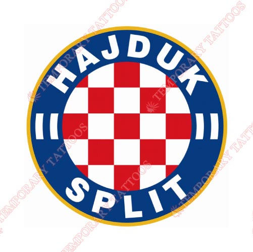 HNK Hajduk Split Customize Temporary Tattoos Stickers NO.8357